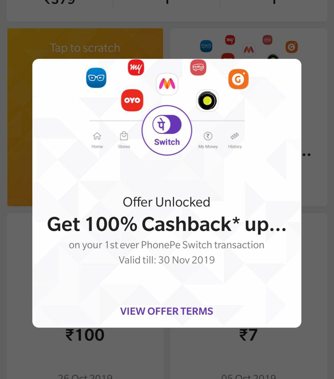 PhonePe Switch Loot
