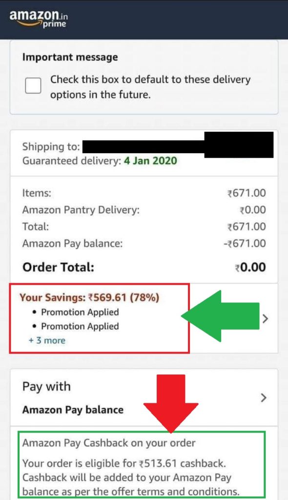 Amazon Loot - Shop For ₹500 & Get Free ₹500 Cashback