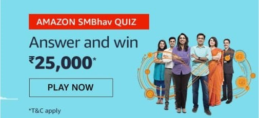 Amazon SMBhav Quiz Answers