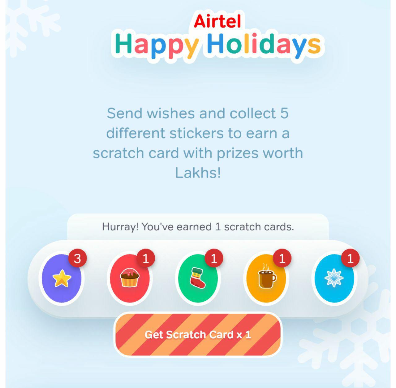 Airtel Happy Holidays Offer