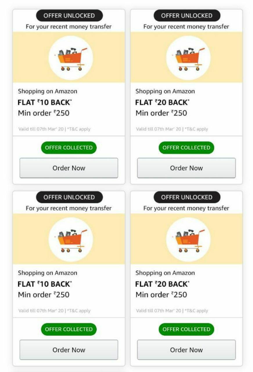 [New] Amazon Unlock Shopping Offer | Get 50% Back Upto ₹200/600