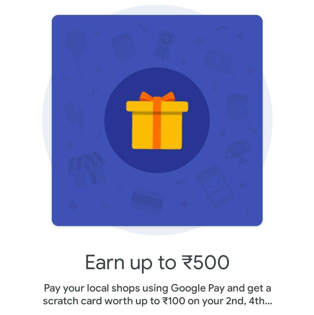 Google Pay Scratch Card Offer 
