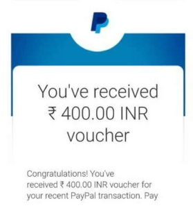 PayPal RuPay Card Offers 