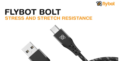 [Loot] Flybot Bolt Rugged USB Fast Charge Cable @ Just ₹99 (Worth ₹499)
