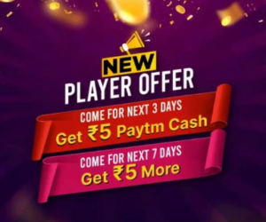 PayTM First Games Referral Reward