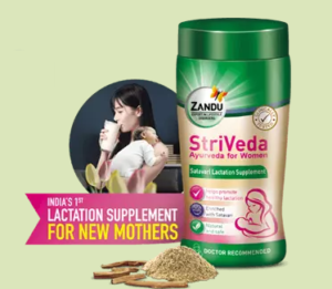 Free Samples Zandu StriVeda Lactation