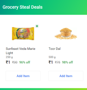 Flipkart Supermart Offers 