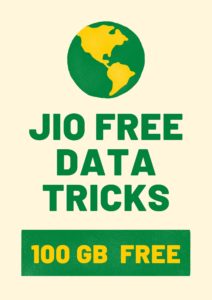 jio free data tricks