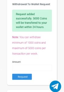 Ecoin Withdrawal Process