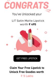 MyGlamm App Refer & Earn Free Makeup