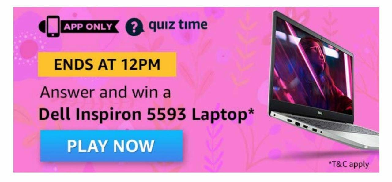 Amazon Dell Laptop Quiz Answers