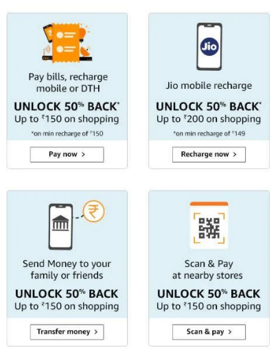 Amazon Unlock Recharge Offer