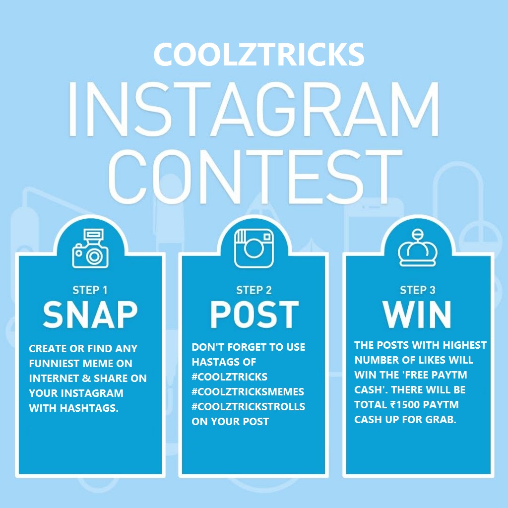 coolzTricks Instagram Channel Giveaway