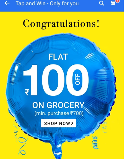 Flipkart Tap & Win