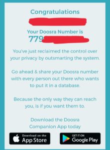 Doosra Free Indian Virtual Numbers