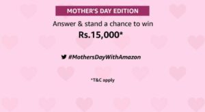 Amazon Mother's Day Quiz Answers