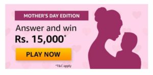 Amazon Mother's Day Quiz Answers