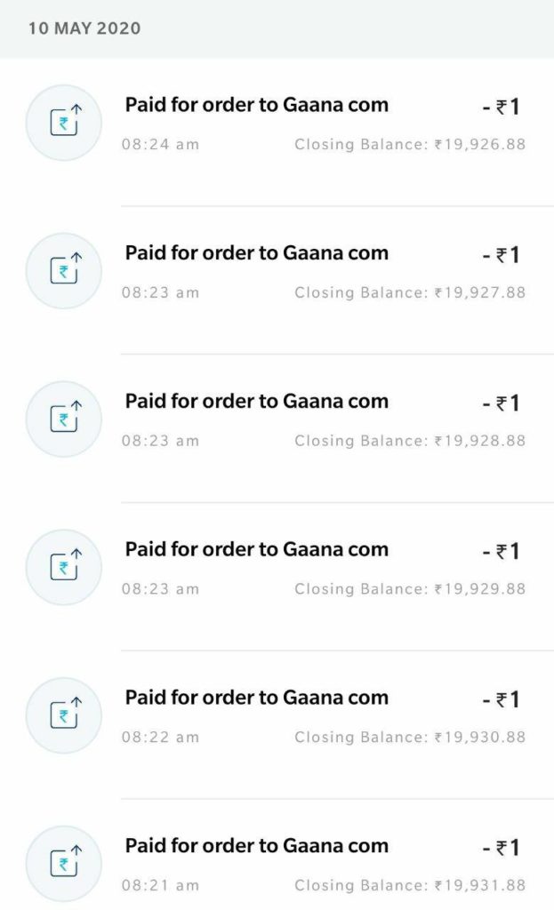 GAANA App 18 Months Free Premium Subscription Trick -