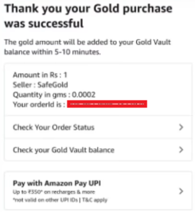 Buy Amazon Digital Gold