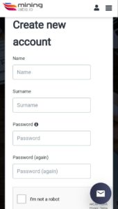 MiningLabs Registration