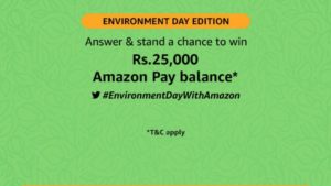 Amazon Environment Day Quiz Answers