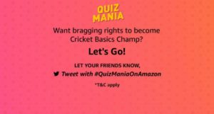 Amazon Quiz Mania Quiz Answers