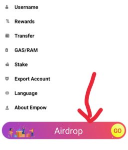 Empow Air Drop Refer Earn