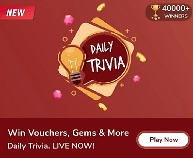 Today Flipkart Daily Trivia Quiz Answers 24th August 2021