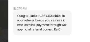 Wizi App Refer Earn