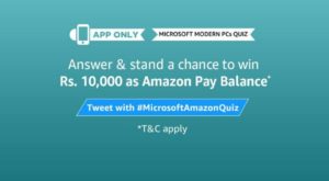Amazon Microsoft Modern PC's Quiz Answers