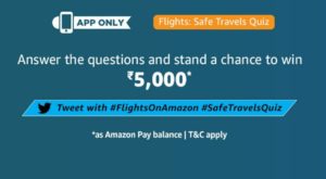 Amazon Safe Travels Quiz Answers