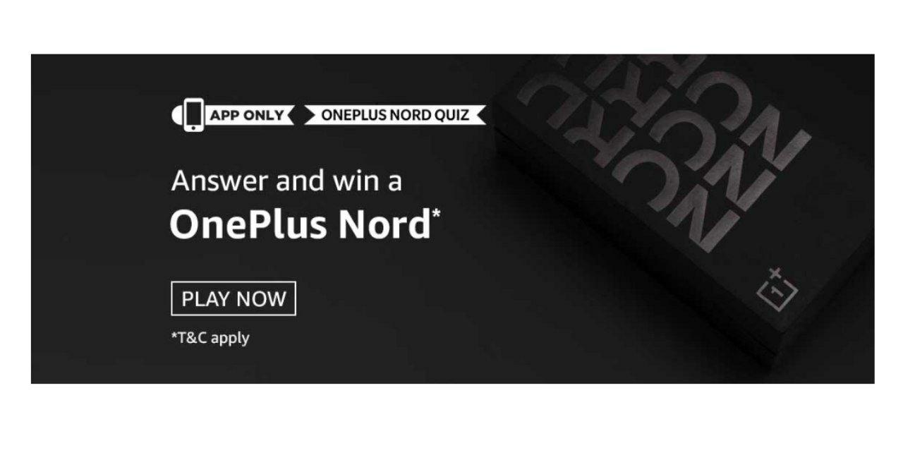 Amazon OnePlus Nord Quiz Answers