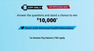 Amazon Pay Bills With Alexa Quiz Answers
