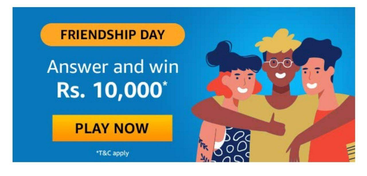 Amazon Friendship Day Quiz Answers