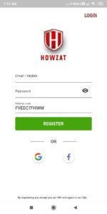 HOWZAT Fantasy App Referral Code