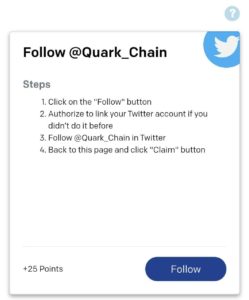 QuarkChain QKC Tokens Air Drop
