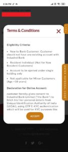 IndusInd Bank Account Refer Earn