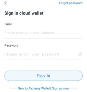 Alchemy Wallet Air Drop Refer Earn