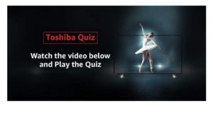 Amazon Toshiba Quiz Answers