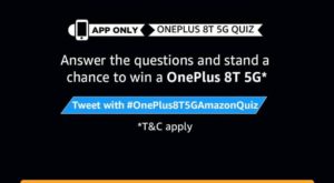 Amazon OnePlus 8T Quiz Answers