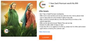 ZEE5 Free Premium Subscription