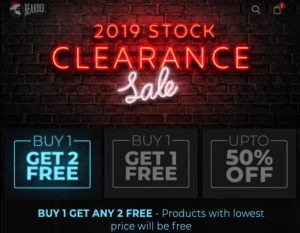 Beardo Stock Clearance Sale