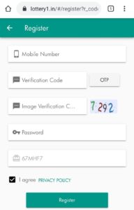 Lottery1 Refer Earn Free PayTM Cash