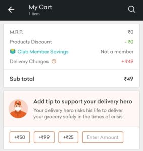 Grofers Super Sharing Week Refer Earn