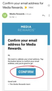 Media Rewards App