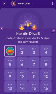 Google Pay Har Din Diwali