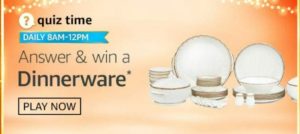 Amazon Dinnerware Quiz Answers