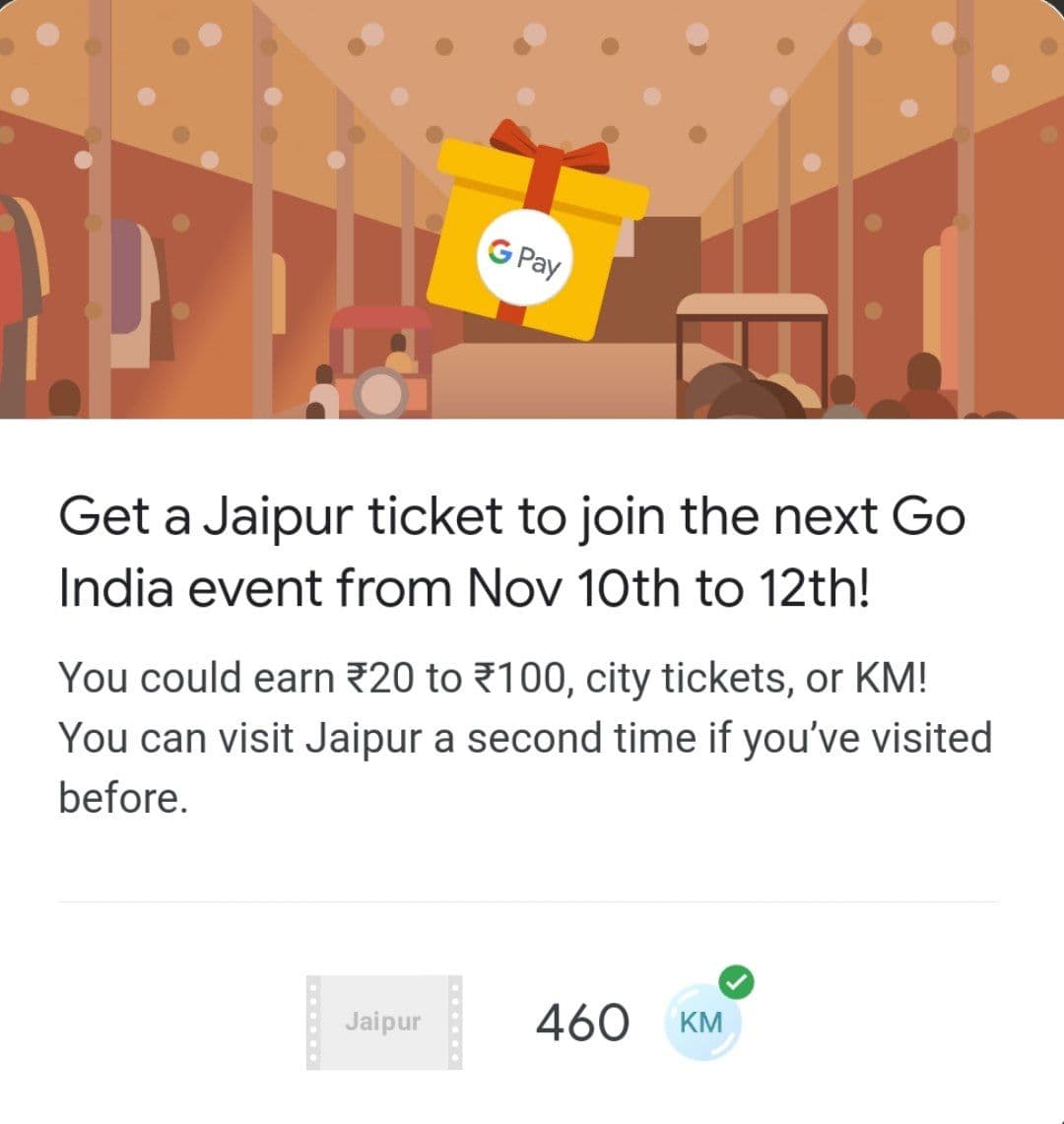 Go India Game Jaipur City Ticket