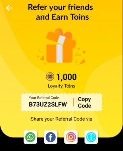 TnaTan App Refer Earn Free PayTM Cash