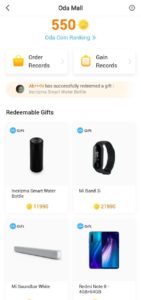 Oda Classes Refer Earn Mi Band